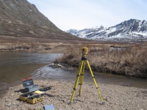 Groundwater Monitoring by Terrasat Inc environmental engineers at Lucky Shot Mine